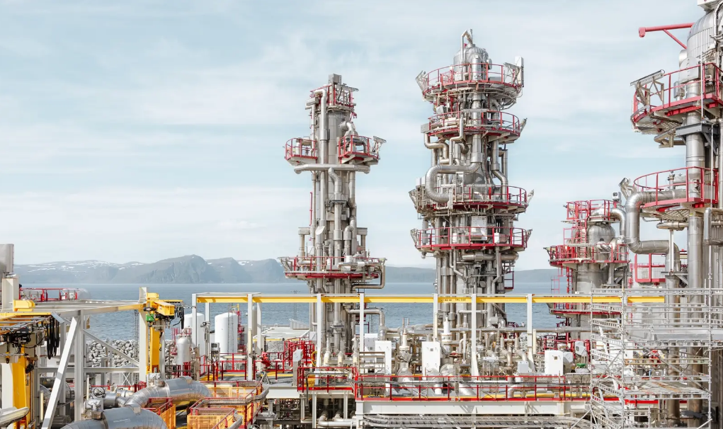 The Hammerfest LNG facility has been prepared for production.