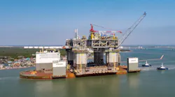 bp’s Argos platform arrived in Texas in April.