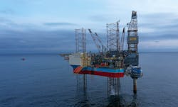 The M&aelig;rsk Inspirer mobile offshore drilling and production unit was installed at the Yme Field in the Southern North Sea in late December 2020. Maersk Drilling sold the unit in October 2021 and Repsol has assumed responsibility of day-to-day operation of the rig, which is now called Inspirer.