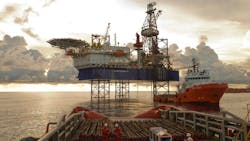 The Aquamarine Driller jackup rig was built in 2009 by PPL Shipyard Pte Ltd. It is a DNV class and operates under the Panama flag. The Aquamarine Driller jackup rig was built in 2009 by PPL Shipyard Pte Ltd. It is a DNV class and operates under the Panama flag.