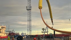 Strohm’s TCP flowline features Subsea Energy Solutions’ bend restrictor, topside clamps and subduct for a fast turnaround project with Shell. Strohm’s TCP flowline features Subsea Energy Solutions’ bend restrictor, topside clamps and subduct for a fast turnaround project with Shell.