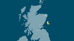 Inch Cape is located 15 km off the Angus Coast in the east of Scotland.