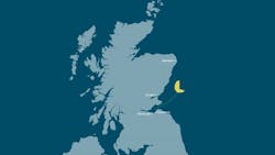 Inch Cape is located 15 km off the Angus Coast in the east of Scotland. Inch Cape is located 15 km off the Angus Coast in the east of Scotland.