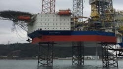 Shelf Drilling Achiever is a 350-ft jackup drilling unit. Shelf Drilling Achiever is a 350-ft jackup drilling unit.