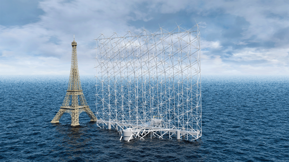 One Wind Catching unit is expected to have the same annual production as five conventional 15 MW offshore wind turbines.