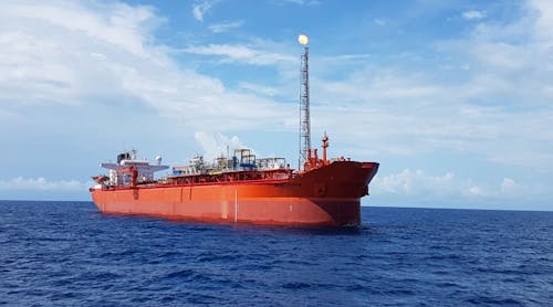 The Front Puffin FPSO is on site.