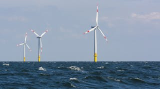 The Baltic 1 offshore wind farm is the first commercial offshore wind farm of Germany in the Baltic Sea.