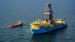 The Maersk Valiant is a Samsung 96K designed drillship with several Maersk Drilling upgrades, including managed pressure drilling. The design and capacities of the drillship includes features for high-efficiency operation.