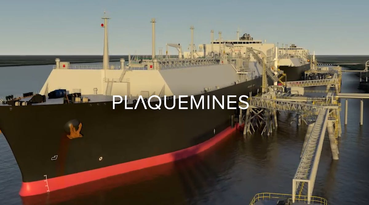 When fully developed, Plaquemines LNG will have an export capacity of up to 20 million metric tonnes per year. Plaquemines will have up to three ship loading berths for LNG vessels carrying a capacity of up to 185,000 cu. m.