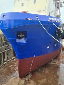 Royston has completed service work on engines onboard the MV Mainport Pine vessel. Royston has completed service work on engines onboard the MV Mainport Pine vessel.