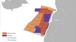 PGS has seismic data coverage for all eight blocks in the second offshore license round for Lebanon.