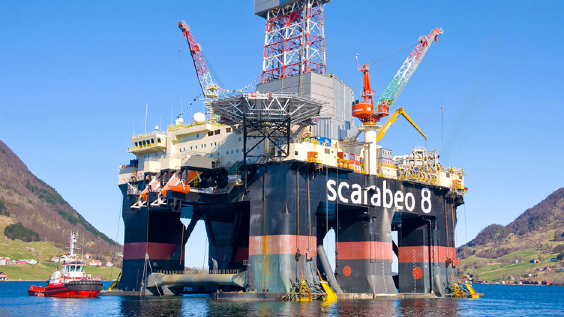 The Scarabeo 8 drilling rig drilled a total of six wells on the Nova Field.