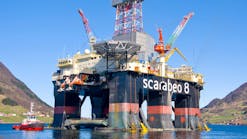 The Scarabeo 8 drilling rig drilled a total of six wells on the Nova Field.