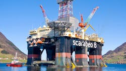 The Scarabeo 8 drilling rig drilled a total of six wells on the Nova Field. The Scarabeo 8 drilling rig drilled a total of six wells on the Nova Field.