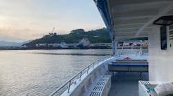 The Green Energy Research for Offshore Atlantic (GEROA) project is Saitec's next step in the development of the SATH technology for floating offshore wind. This 45-MW pre-commercial floating wind farm is expected to be the first offshore wind farm in Spain. As part of the prior environmental characterization (pictured), bird and cetacean monitoring work has begun in the proximities of GEROA installation location. The Green Energy Research for Offshore Atlantic (GEROA) project is Saitec's next step in the development of the SATH technology for floating offshore wind. This 45-MW pre-commercial floating wind farm is expected to be the first offshore wind farm in Spain. As part of the prior environmental characterization (pictured), bird and cetacean monitoring work has begun in the proximities of GEROA installation location.