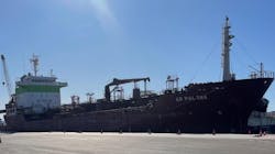 AB Paloma awaiting loading AB Paloma awaiting loading