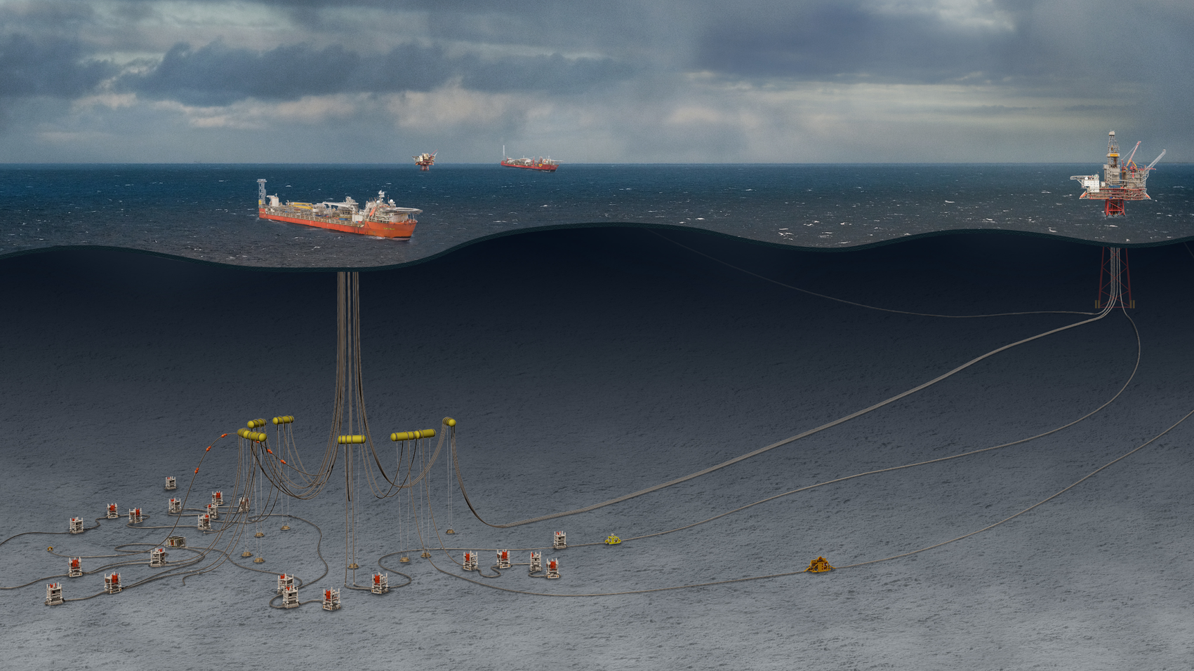 The Balder Ringhorne Field is in the North Sea area.