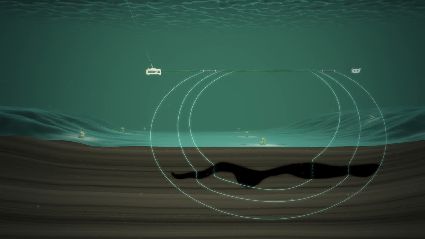 Acquiring CSEM data allows for mapping and reconstruction of the resistivity distribution in the subsurface.