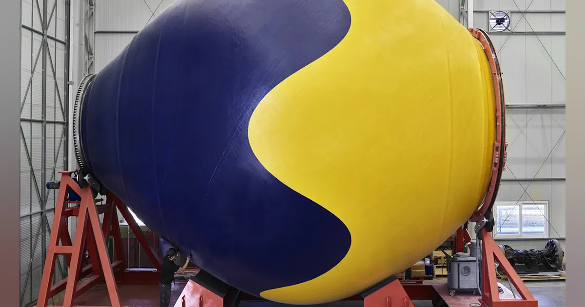 Corpower CorPower delivers composite wave energy converter hull | Offshore Magazine