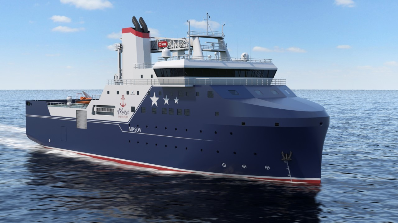 Bleutec&rsquo;s BMIS surrogate service operation vessel provides accommodations during installation activities and can remain after installation activities are complete to support commissioning, operations and maintenance activities with already trained crews.