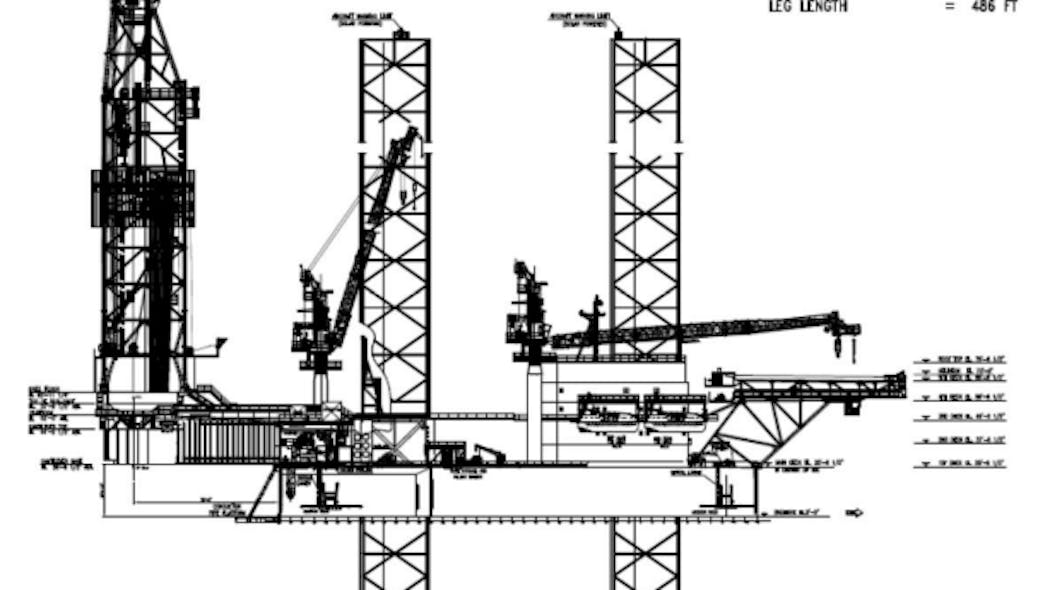 Mist Jackup Rig