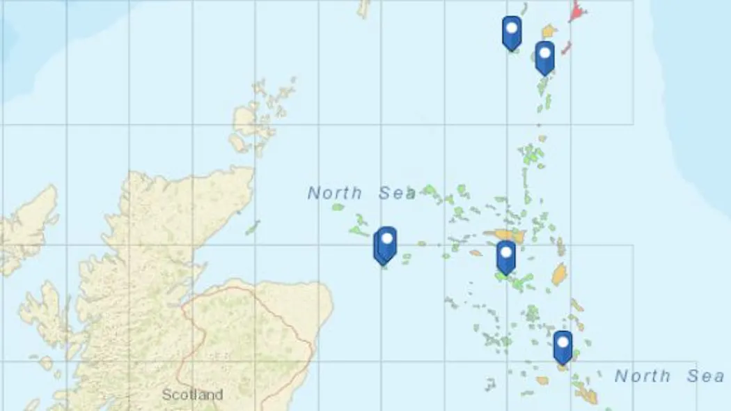 Nsta Interactive Map New offshore wellbore data added to National Data Repository | Offshore
