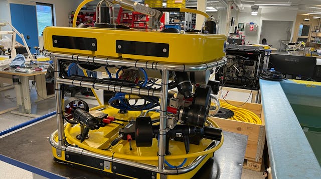 EM&amp;I says that its Integrity Class ROVs are fitted with a wide range of tools to tackle almost any task required and special thrusters to work at any angle.