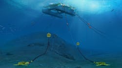 Delmar Systems' Releasable Mooring System is suited for the moored and DP/moored semisubmersible rig fleet, and the company says it offers maximum efficiency, flexibility and safety for operators and rig owners. Delmar has completed 500-plus successful mooring line releases using RAR Plus technology. Delmar Systems' Releasable Mooring System is suited for the moored and DP/moored semisubmersible rig fleet, and the company says it offers maximum efficiency, flexibility and safety for operators and rig owners. Delmar has completed 500-plus successful mooring line releases using RAR Plus technology.