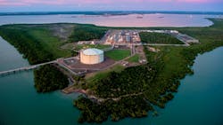 Santos is the only Australian partner in Darwin LNG, and it has a large discovered resource base across Northern Australia and Timor-Leste. Santos is the only Australian partner in Darwin LNG, and it has a large discovered resource base across Northern Australia and Timor-Leste.