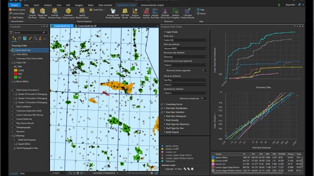 Getech's Exploration Analyst provides petroleum play, mineral and carbon storage assessments.