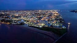 Guyana coastline Guyana coastline