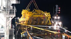 The installation of subsea equipment on Nova