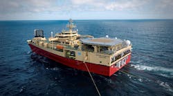 The Ramform Sovereign vessel, launched in 2008, delivers efficient, high-capacity, seismic projects. She employs multisensor, broadband GeoStreamer acquisition technology.