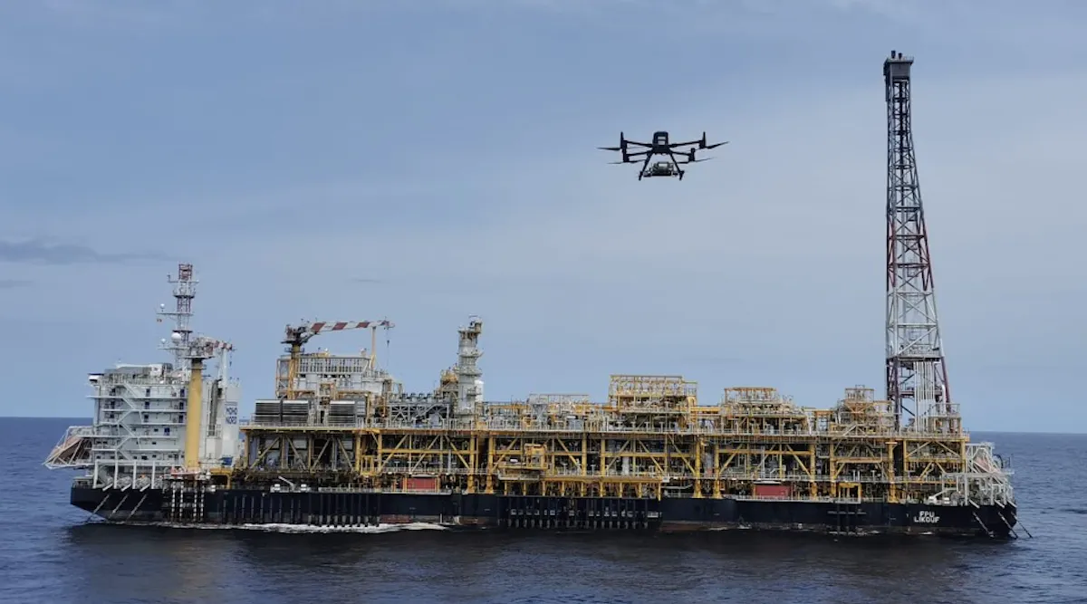 UAVIA, TotalEnergies utilize drone to perform offshore GHG ...