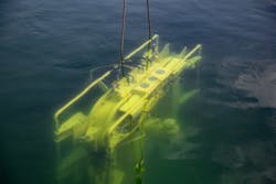 Decom Engineering's C1-24 chopsaw was tested on a ROVCON connector at the National Hyperbaric Centre Aberdeen. Decom Engineering's C1-24 chopsaw was tested on a ROVCON connector at the National Hyperbaric Centre Aberdeen.