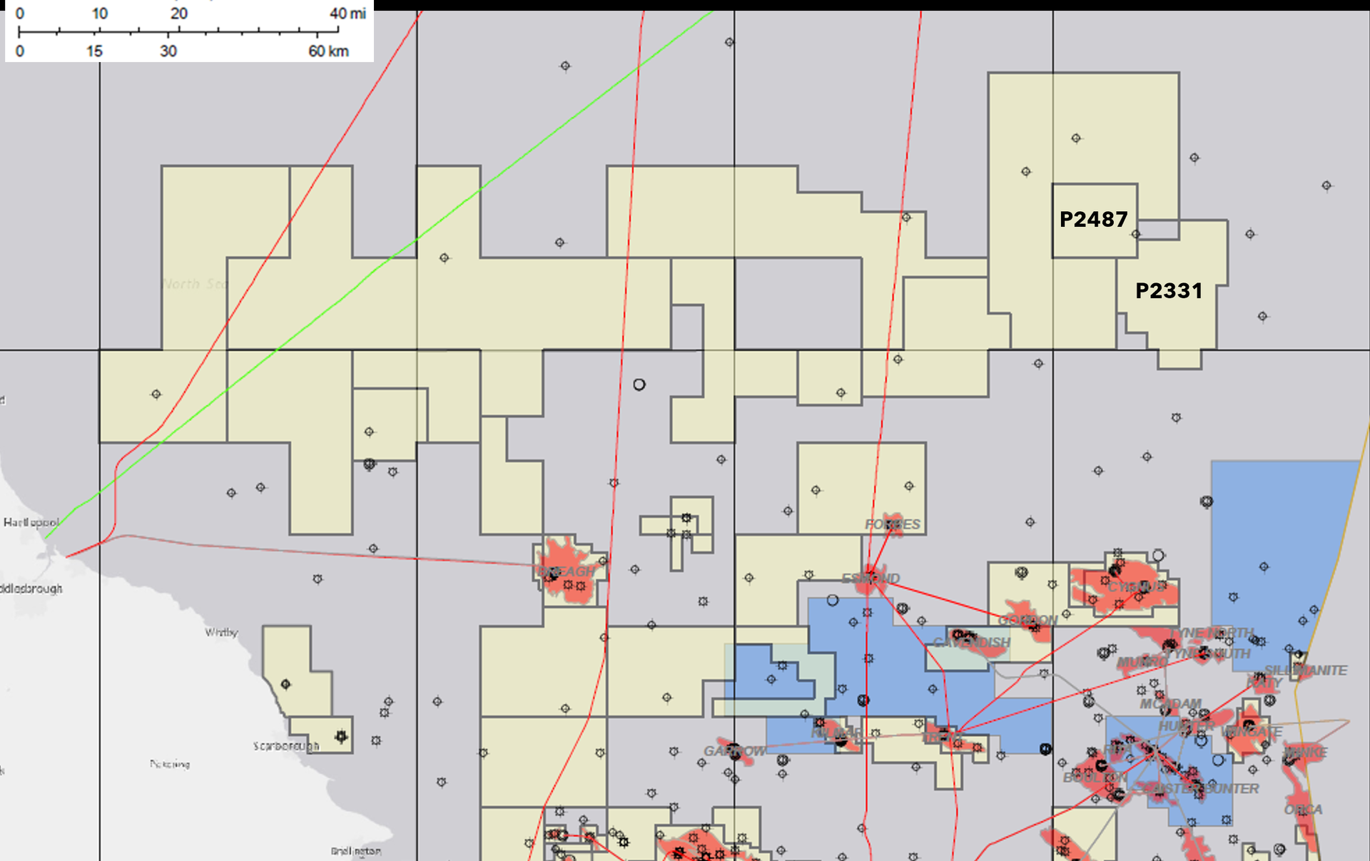 Draupner Energy holds a 100% equity stake in each of licenses P2331 and P2487 on the UK Continental Shelf.