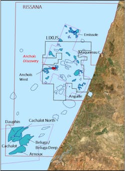 Prospect portfolio map Prospect portfolio map