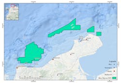 Petrobras Map Offshore Colombia