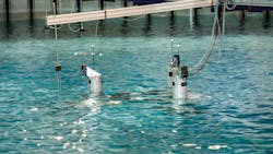 Bombora completes tank testing of a floating hybrid energy platform. Bombora completes tank testing of a floating hybrid energy platform.