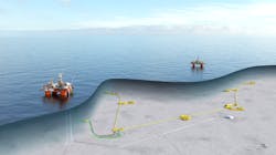 Spanning blocks 34/4 and 34/7 in the Tampen area of the Norwegian North Sea, the Snorre Field has been producing oil and gas since August 1992. Spanning blocks 34/4 and 34/7 in the Tampen area of the Norwegian North Sea, the Snorre Field has been producing oil and gas since August 1992.