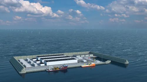 Elia planning 'world's first' artificial energy island | Offshore