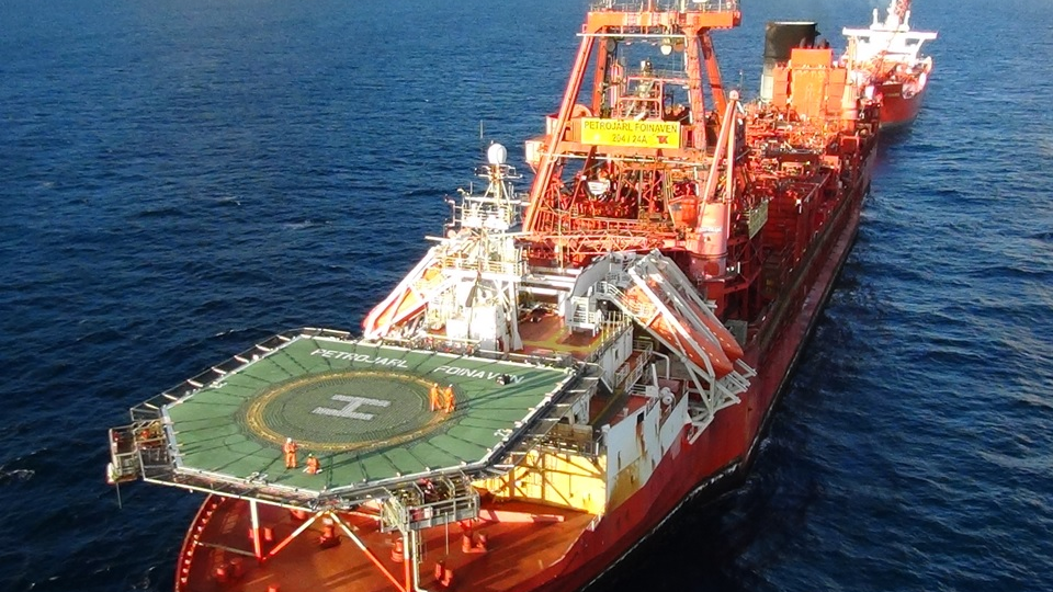 The Petrojarl Foinaven FPSO operates in the Foinaven Field off the UK.