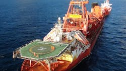 The Petrojarl Foinaven FPSO operates in the Foinaven Field off the UK. The Petrojarl Foinaven FPSO operates in the Foinaven Field off the UK.