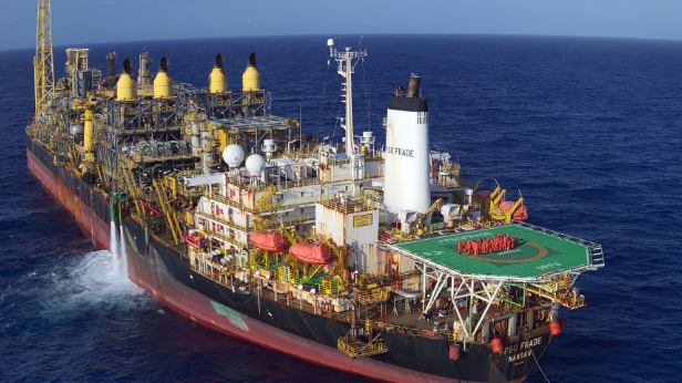 The Frade Field is located in the deepwater Campos Basin.