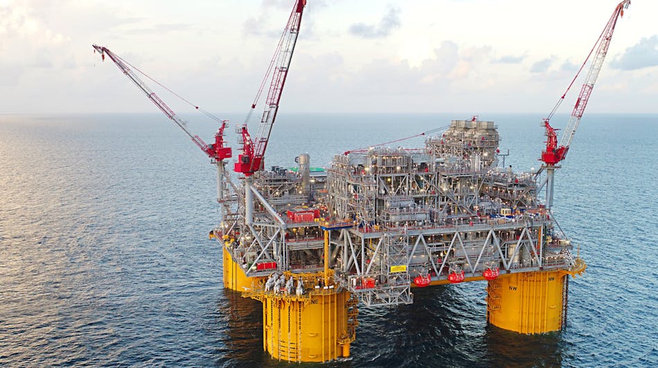 Bilfinger has been awarded a multimillion-dollar annual offshore maintenance contract for Shell&lsquo;s Gulf of Mexico facilities. Pictured is the Shell Appomattox deepwater asset in the Gulf of Mexico.