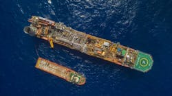 The Petrojarl I FPSO is located in the Atlanta Field offshore Brazil. The Petrojarl I FPSO is located in the Atlanta Field offshore Brazil.