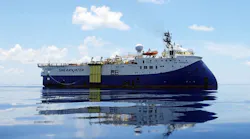 Shearwater Seismic Vessel