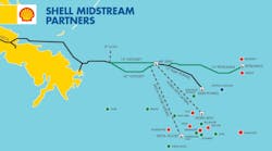 Shell Delta Odyssey Pipelines