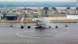 At $12 billion, the Angola LNG project, built to create value from offshore gas resources, is one of the largest single investments in the Angolan oil and gas industry, according to Angola LNG Ltd. At $12 billion, the Angola LNG project, built to create value from offshore gas resources, is one of the largest single investments in the Angolan oil and gas industry, according to Angola LNG Ltd.