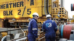 Heather and Broom are adjacent oil fields that were produced through Heather Alpha, a fixed steel offshore platform, with Broom connected via a subsea tieback. EnQuest says good progress has been made on Heather decommissioning activities, with subsea inspections having been completed ahead of the resumption of the well abandonment program. Heather and Broom are adjacent oil fields that were produced through Heather Alpha, a fixed steel offshore platform, with Broom connected via a subsea tieback. EnQuest says good progress has been made on Heather decommissioning activities, with subsea inspections having been completed ahead of the resumption of the well abandonment program.